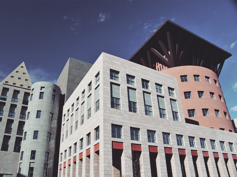 Denver, Colorado, USA: Denver Public Library - architects Michael Graves and Klipp Colussy Jenks DuBois - photo by M.Torres