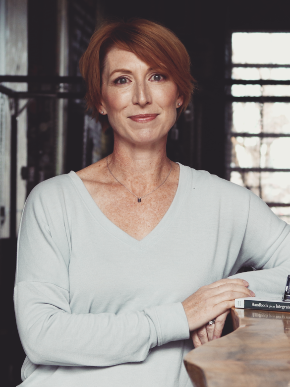 Sharon Schneider portrait for b.com